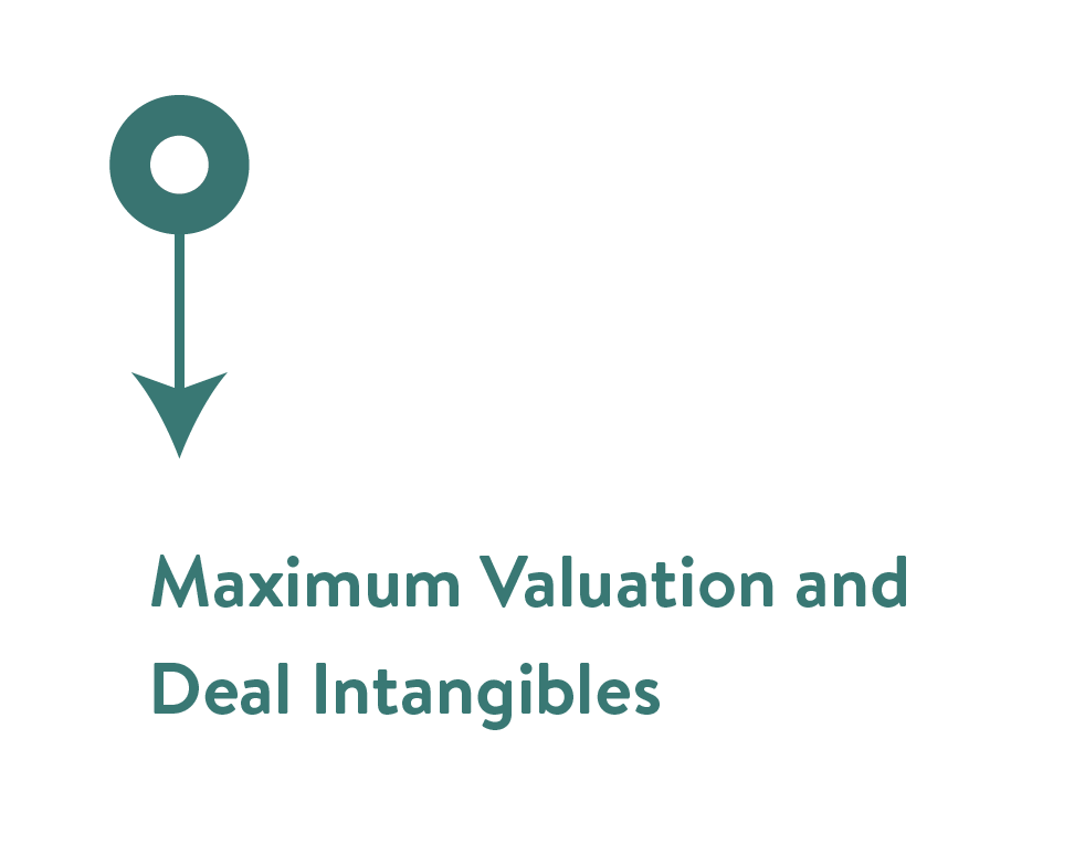 Maximum valuation and deal intangibles